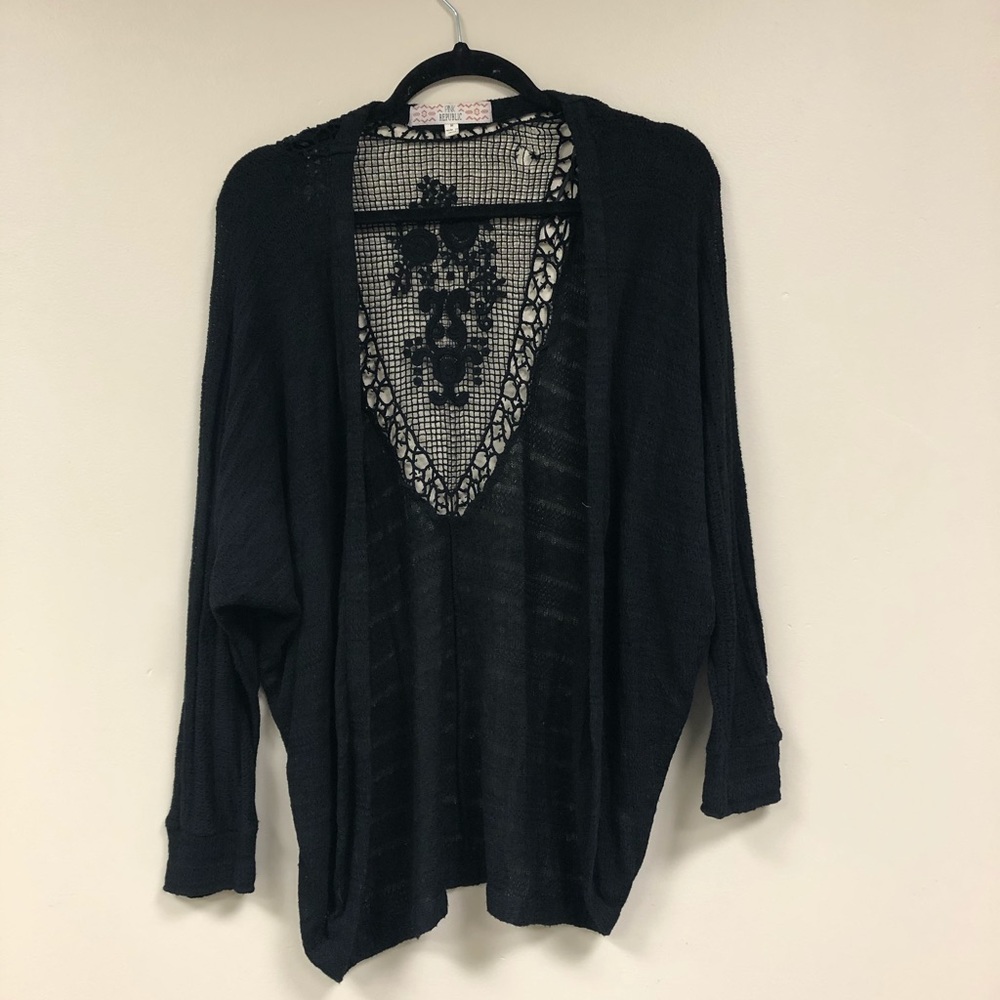 Black Cardigan